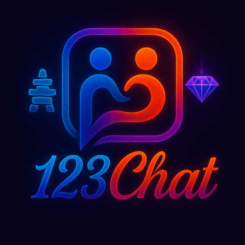 123Chat Logo